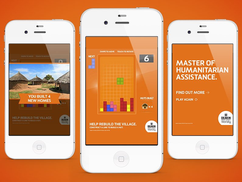 Deakin University Help Rebuild The Village Game