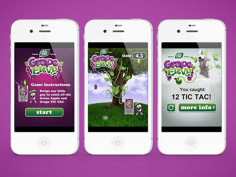 Tic Tac Grape Envy Game